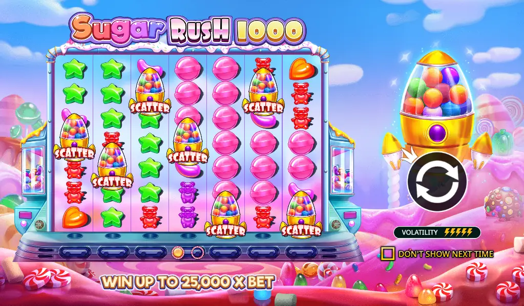 Sugar Rush 1000 – Umukino w’Amafaranga Mwiza muri Casino Online